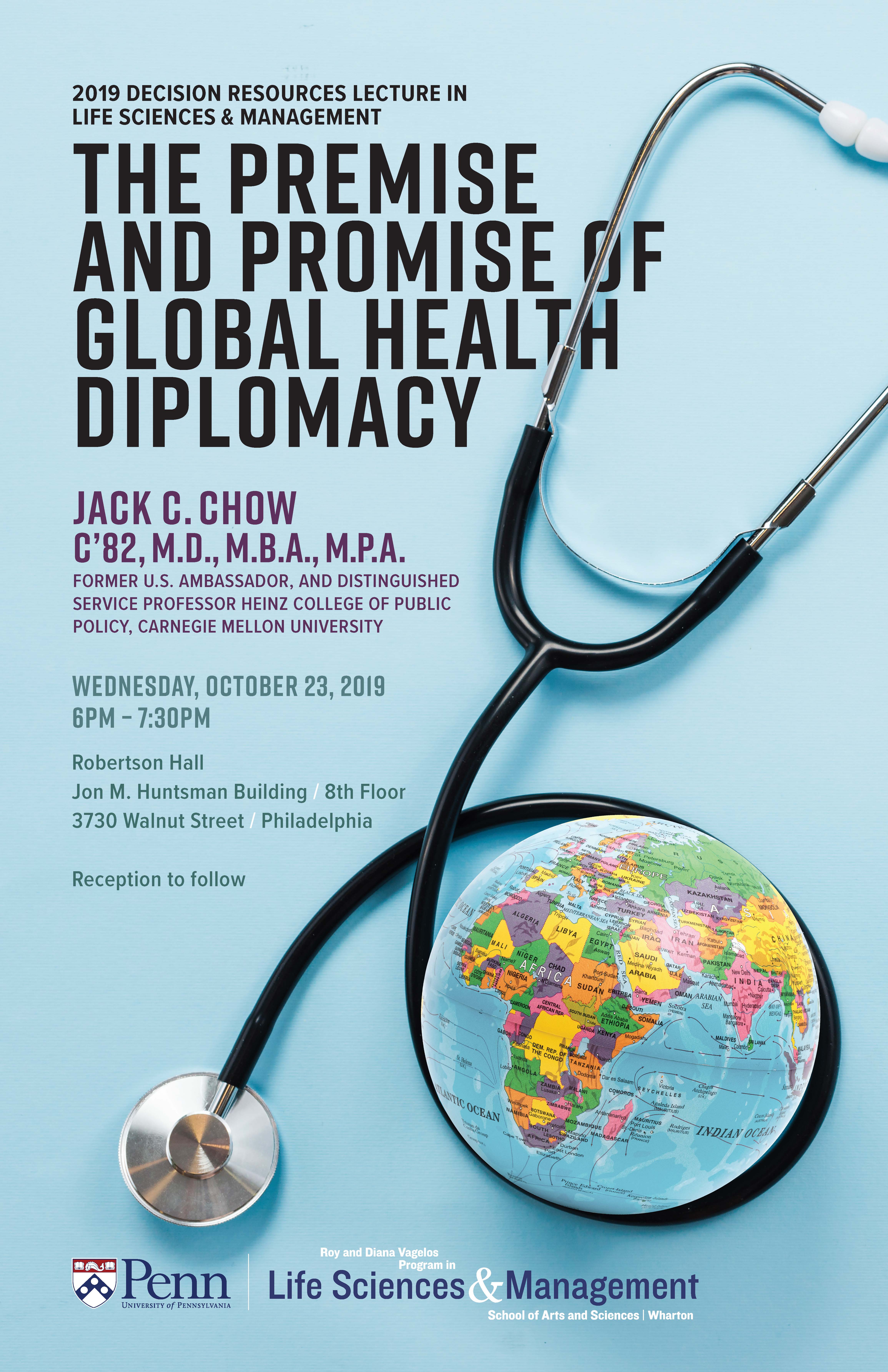 The Premise and Promise of Global Health Diplomacy